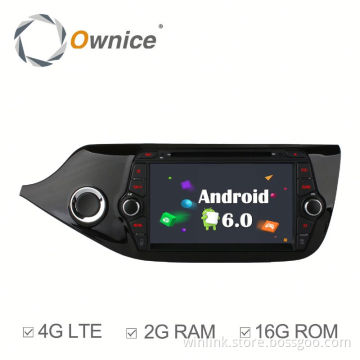 Ownice C500 Cortex A53 Quad Core android 6.0 Head Unit for Kia Ceed bulit in wifi BT